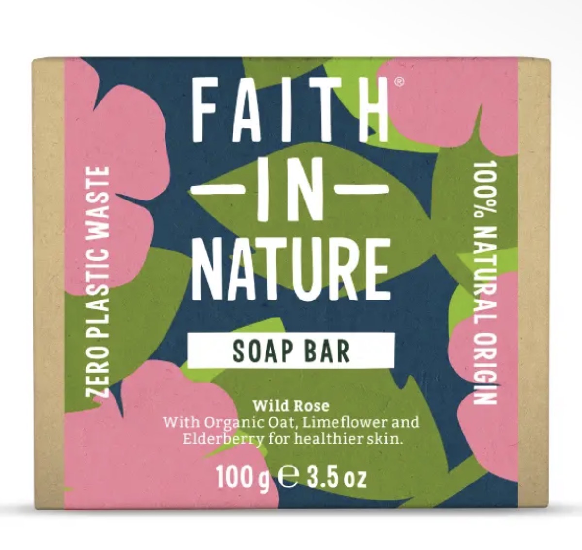 Wild Rose soap bar · 100g pictured